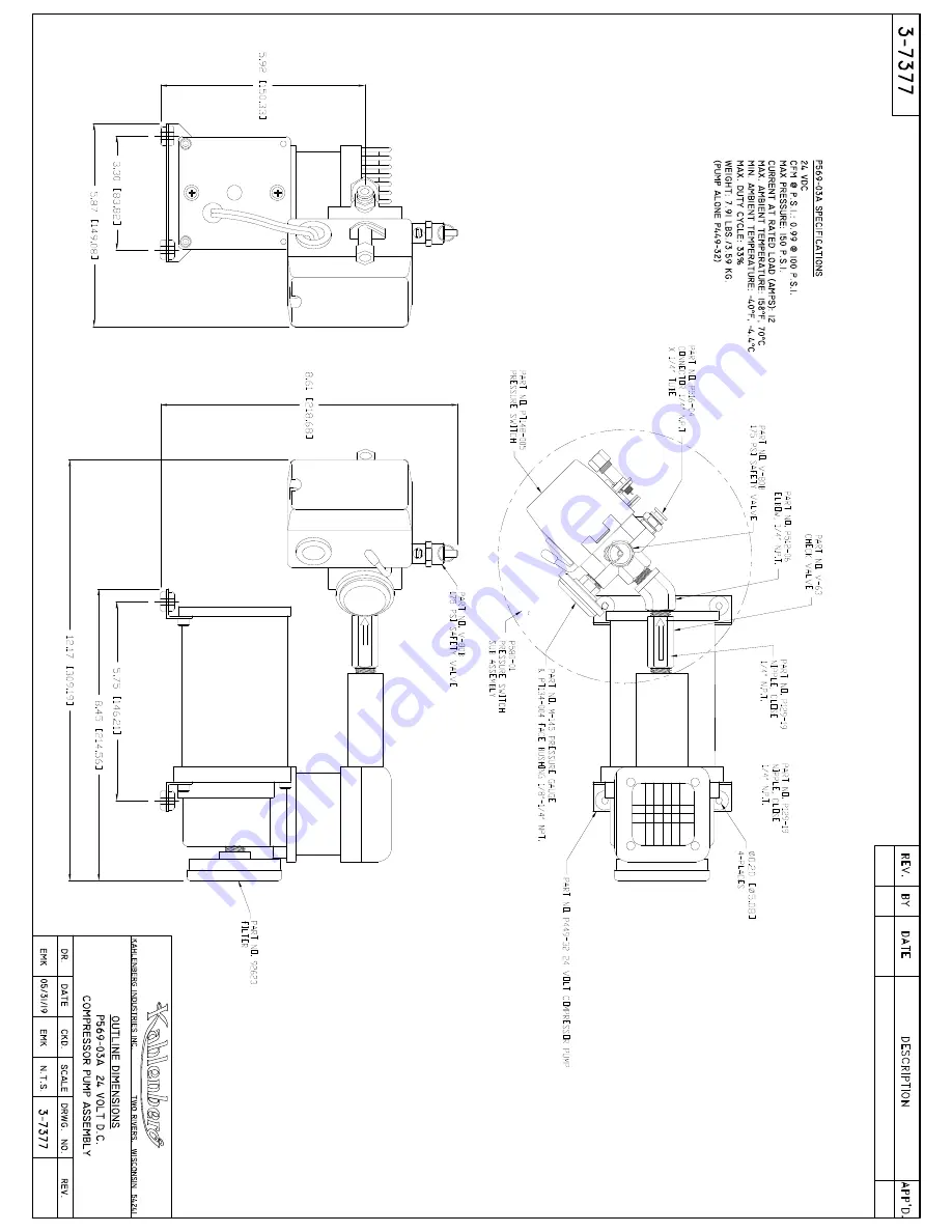 Kahlenberg P449 Series Скачать руководство пользователя страница 7