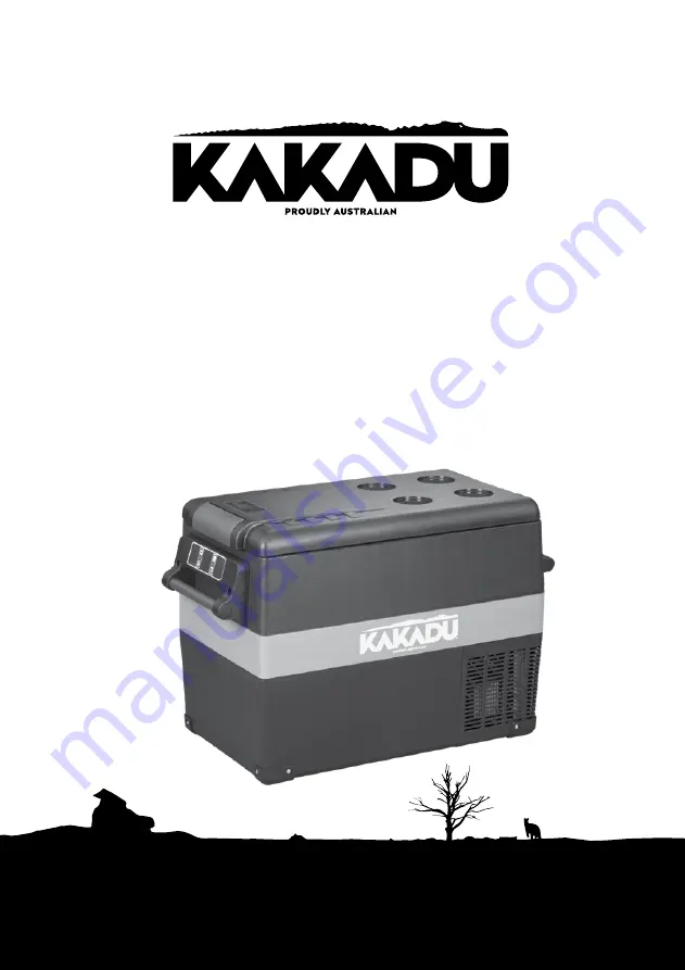 KAKADU 45L Transit Fridge Owner'S Manual Download Page 1