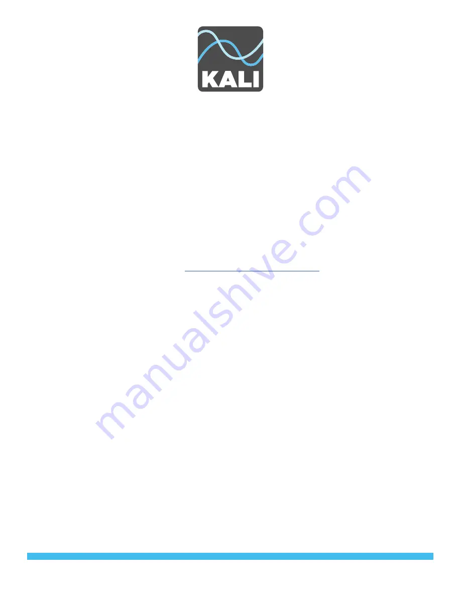 KALI AUDIO IN-5-C User Manual Download Page 17