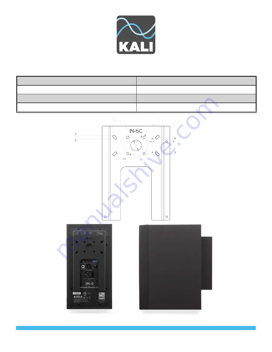 KALI AUDIO IN-5-C User Manual Download Page 18