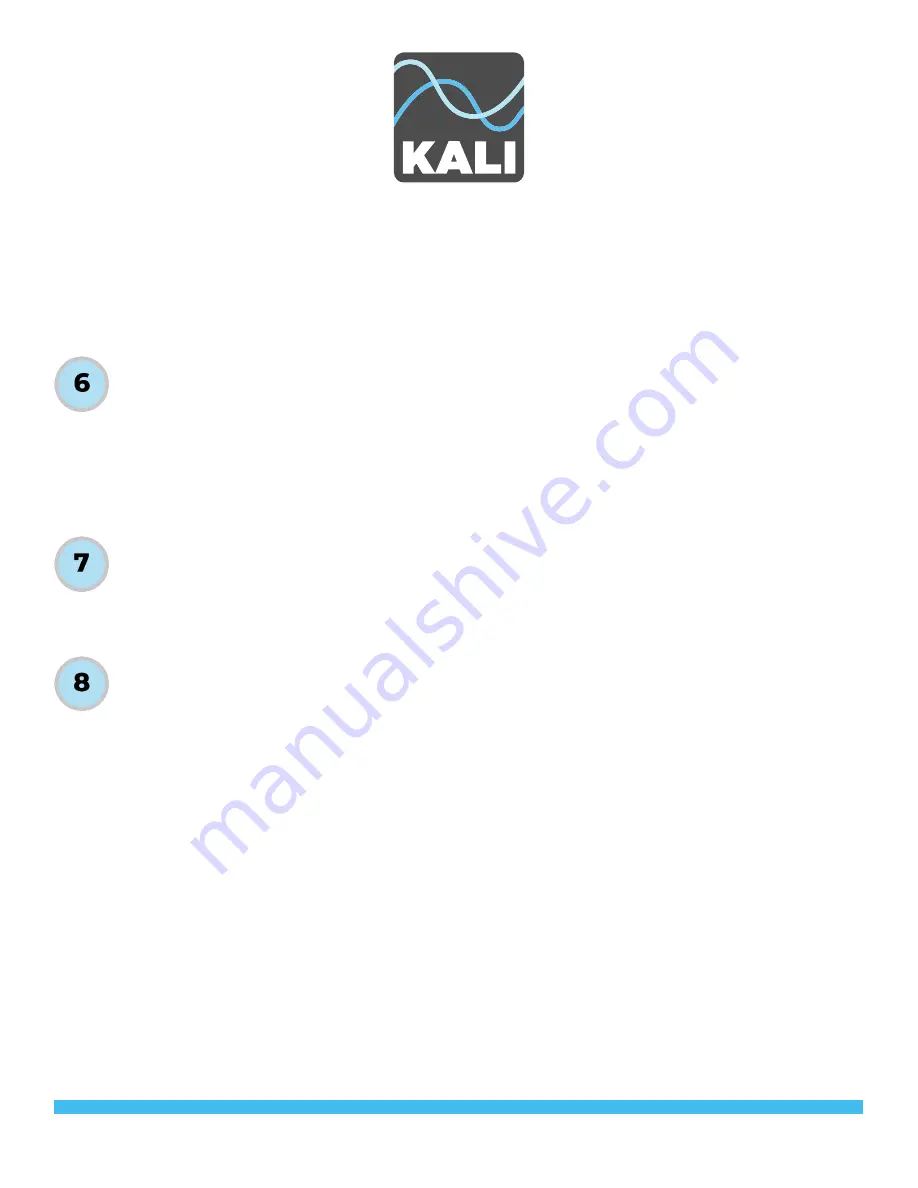 KALI AUDIO Project Independence IN Series User Manual Download Page 10