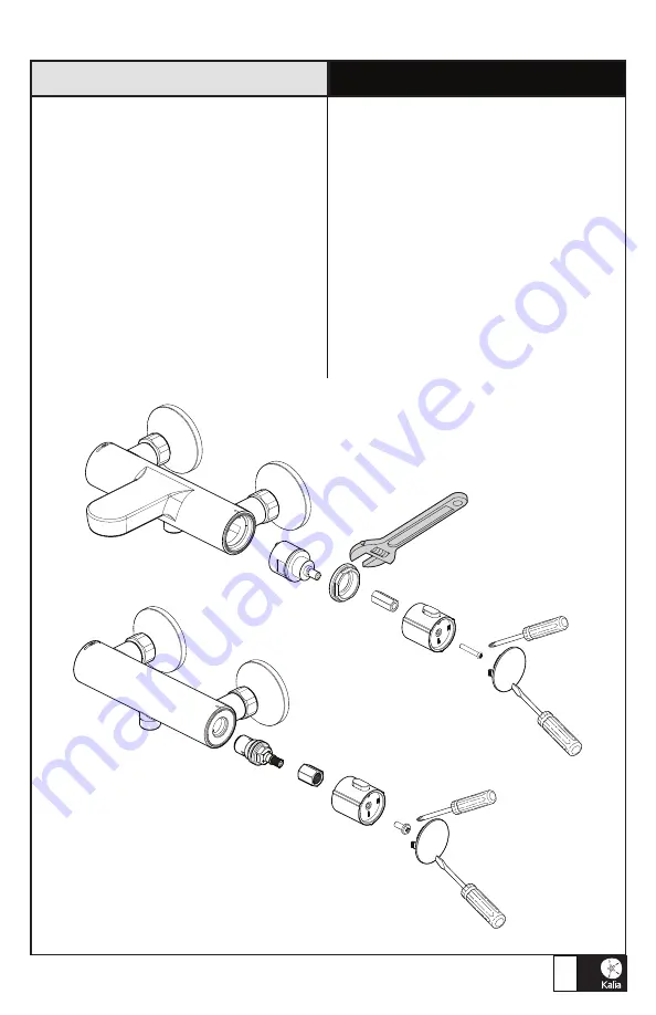 Kalia BF1216 Installation Instructions / Warranty Download Page 7