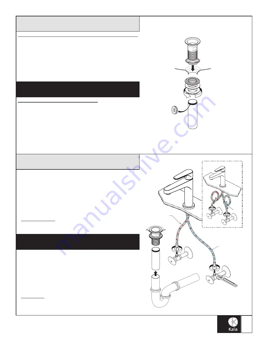 Kalia KONTOUR BF1285 Installation Instructions Manual Download Page 7