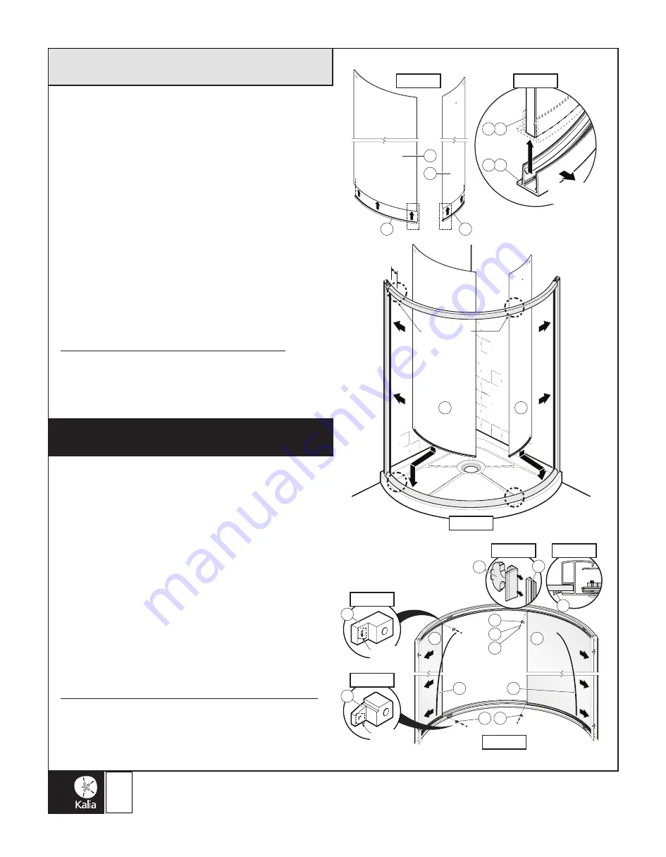 Kalia Nealia Slidex DR1040 Installation Instructions / Warranty Download Page 10