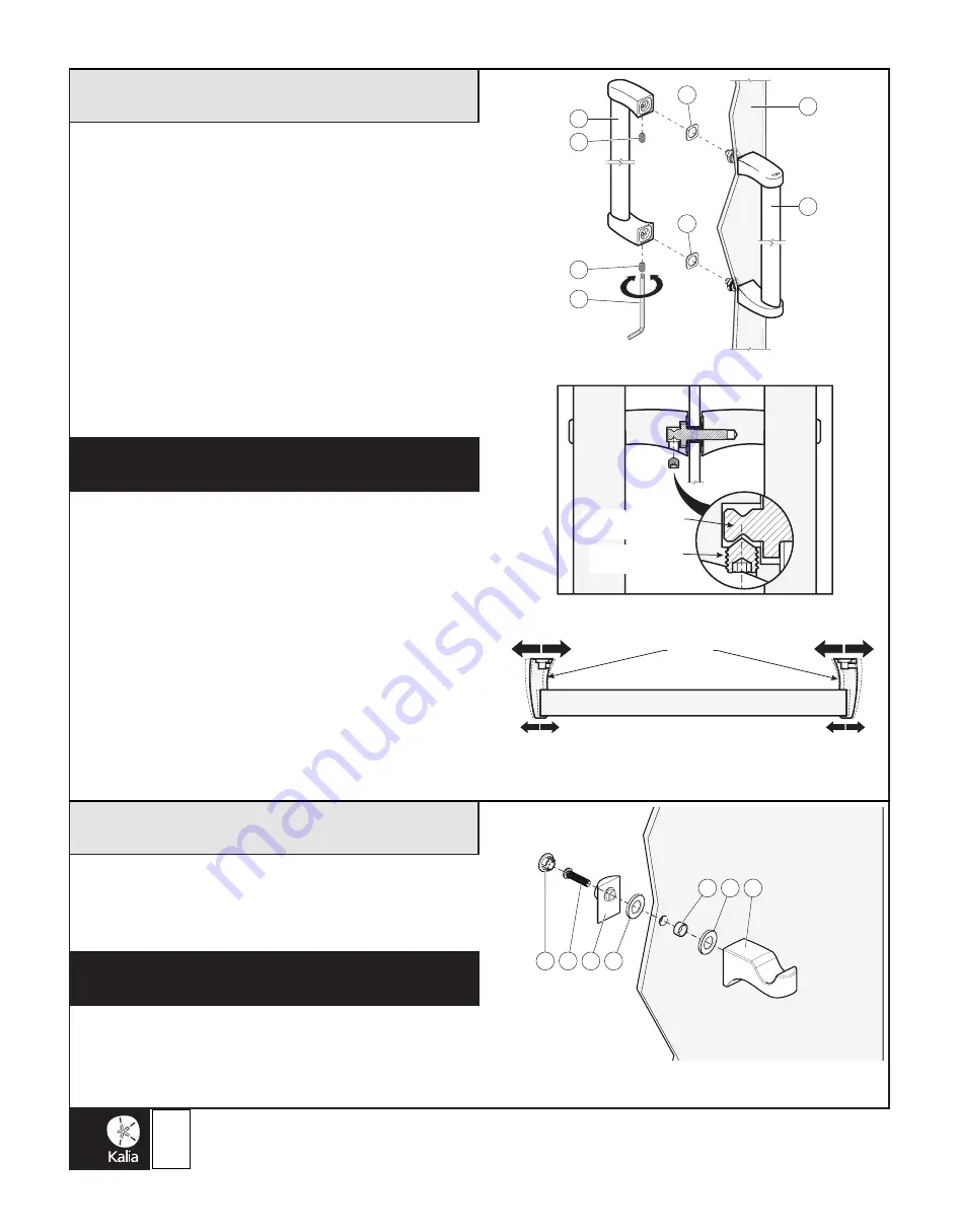 Kalia Nealia Slidex DR1040 Installation Instructions / Warranty Download Page 12