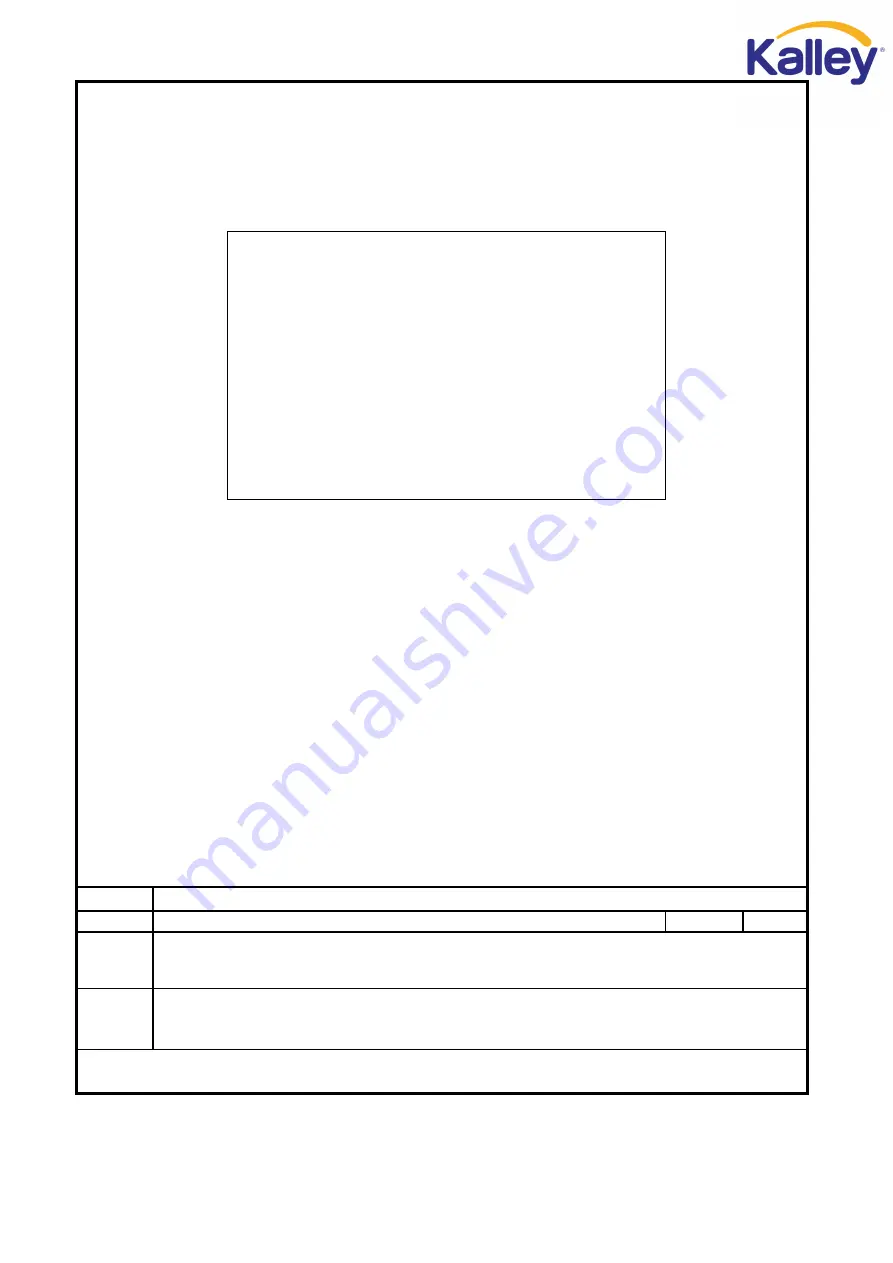 Kalley K-LED43FHDRST2 Service Manual Download Page 5