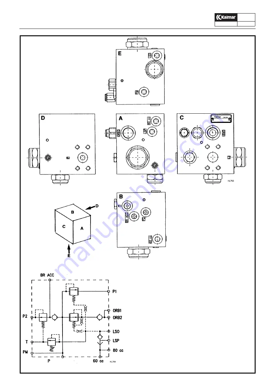 Kalmar ContChamp DRD S Series Technical Handbook Download Page 225