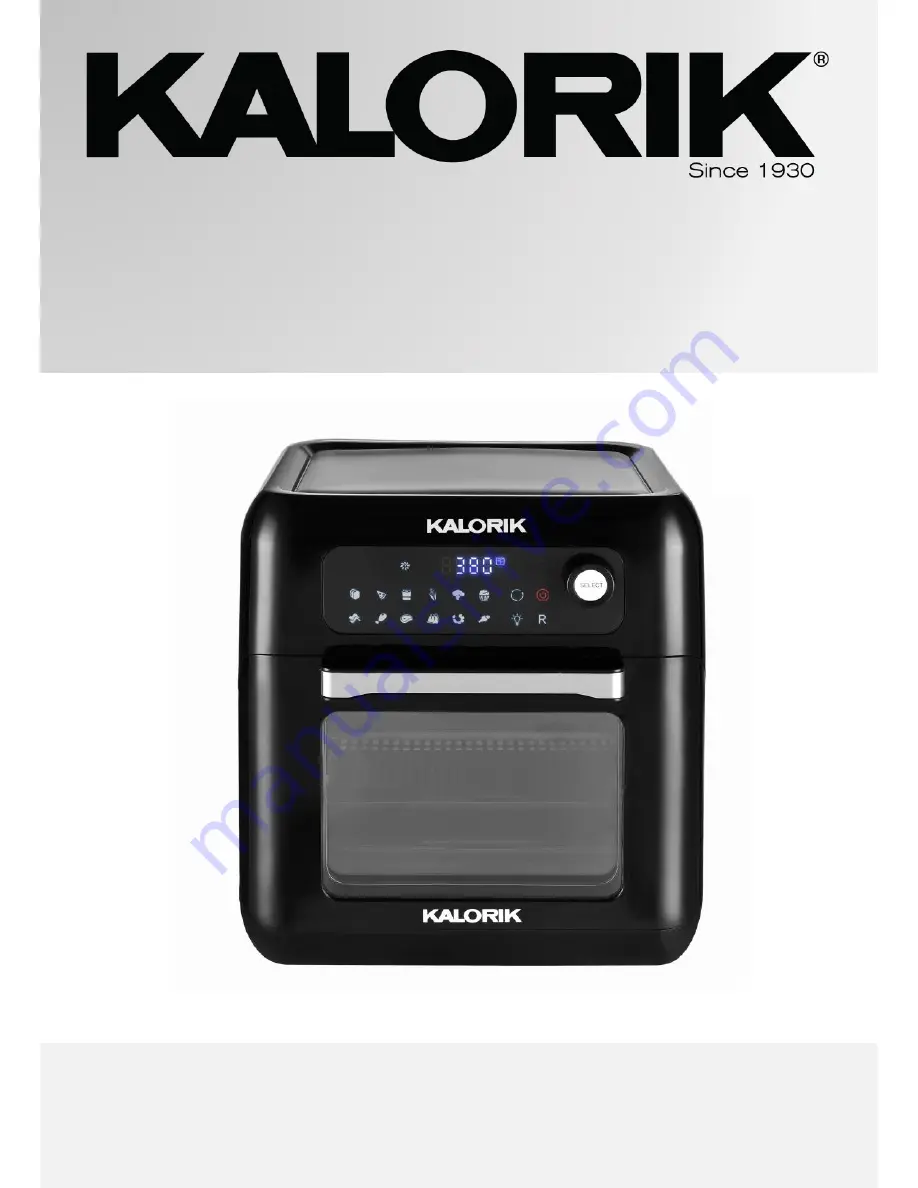 Kalorik AFO 44880 Manual Download Page 1