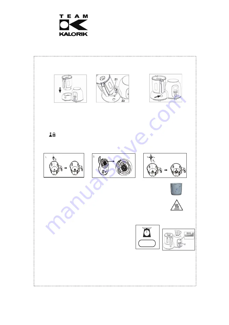 Kalorik Thermomaster Manual Download Page 69