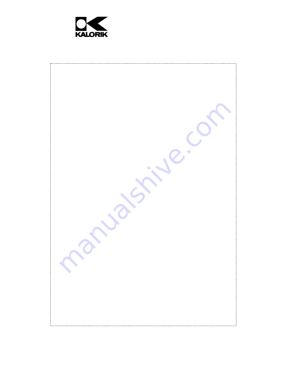 Kalorik USK CM 23826 Operating Instructions Manual Download Page 9