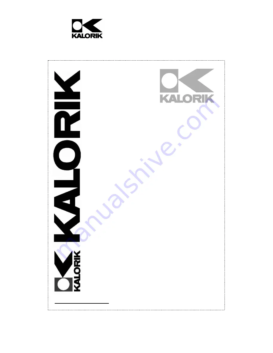 Kalorik WCL 42513 Instruction Manual Download Page 1