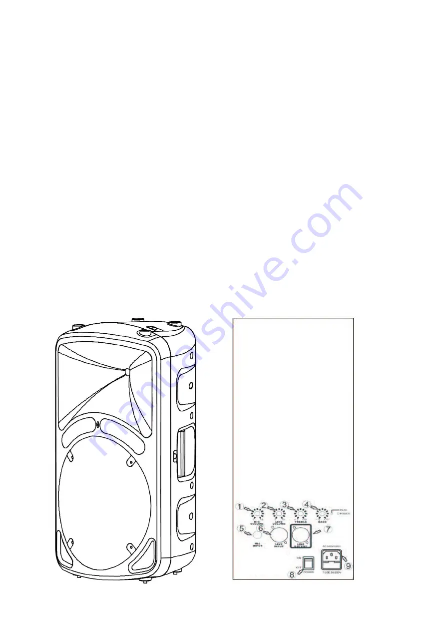 KAM SOUNDFORCE15A Manual Download Page 3