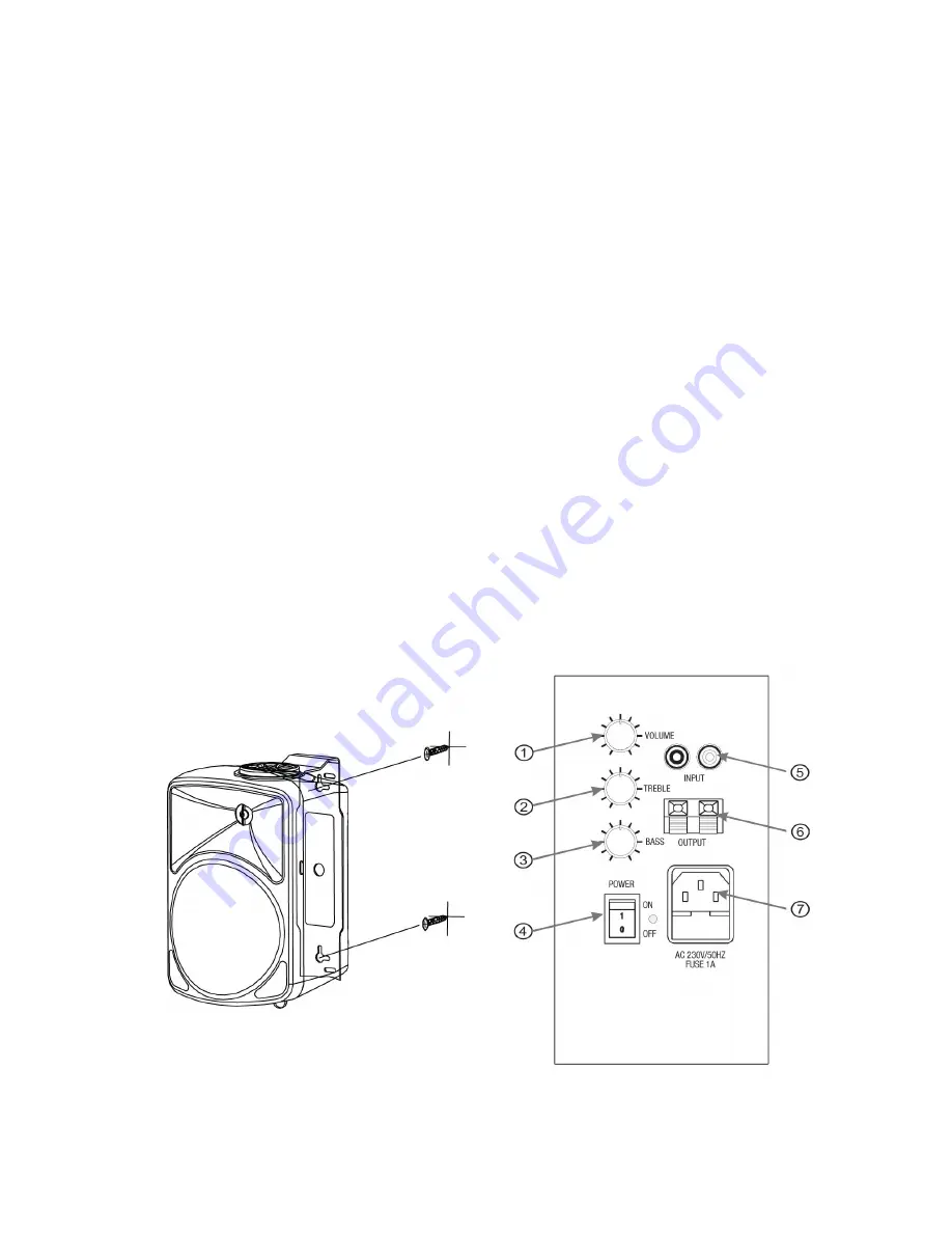 KAM SOUNDFORCE6A Instruction Manual Download Page 3