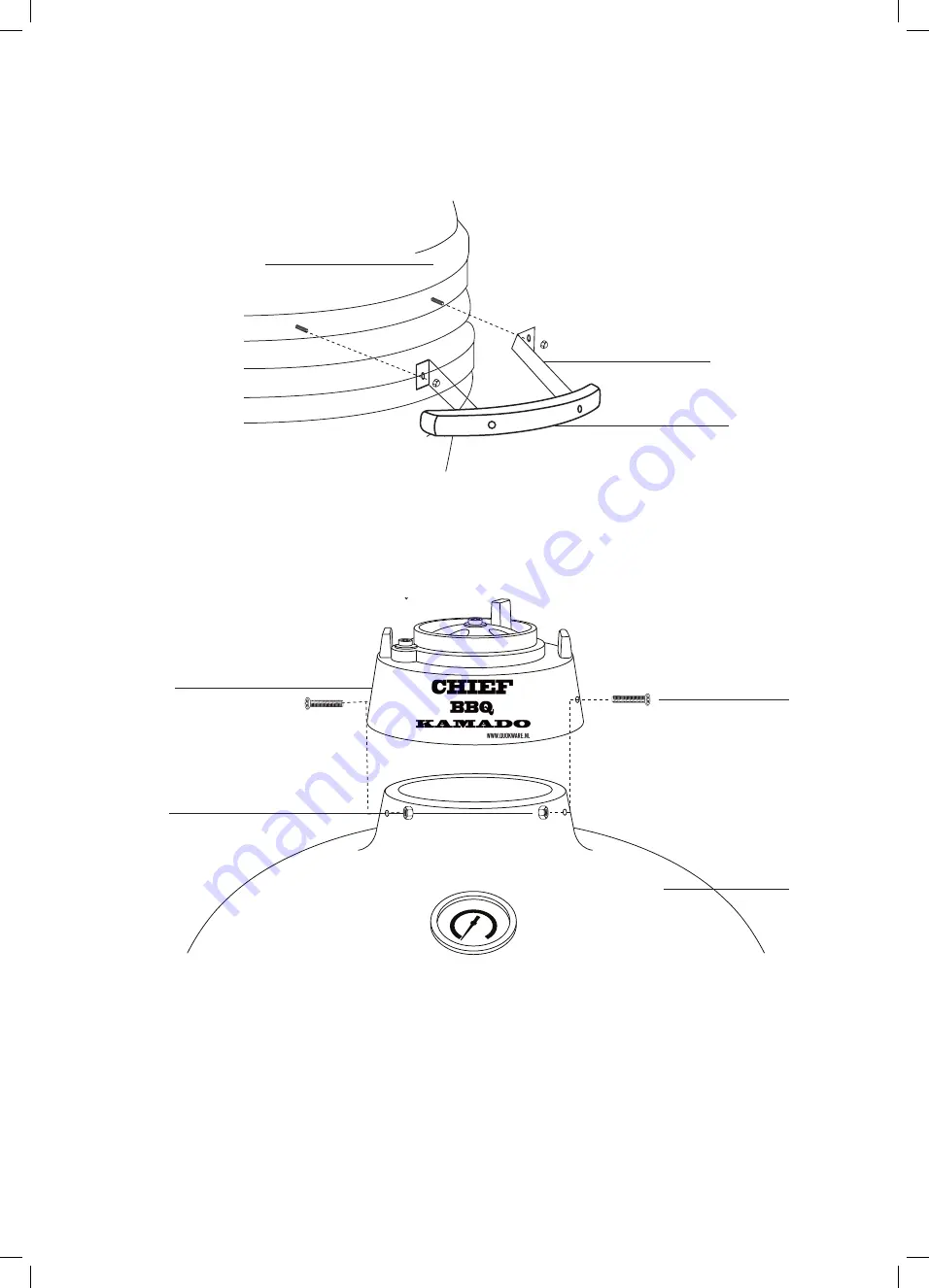 Kamado CHIEF GEBRUIKS Manual Download Page 11