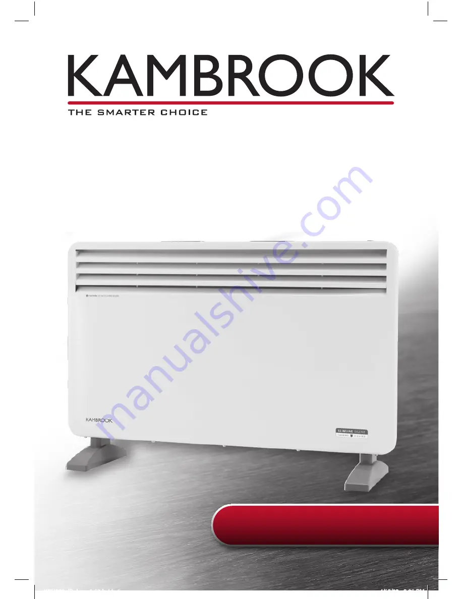 Kambrook SLIMLINE SILENT KPH200 Скачать руководство пользователя страница 1