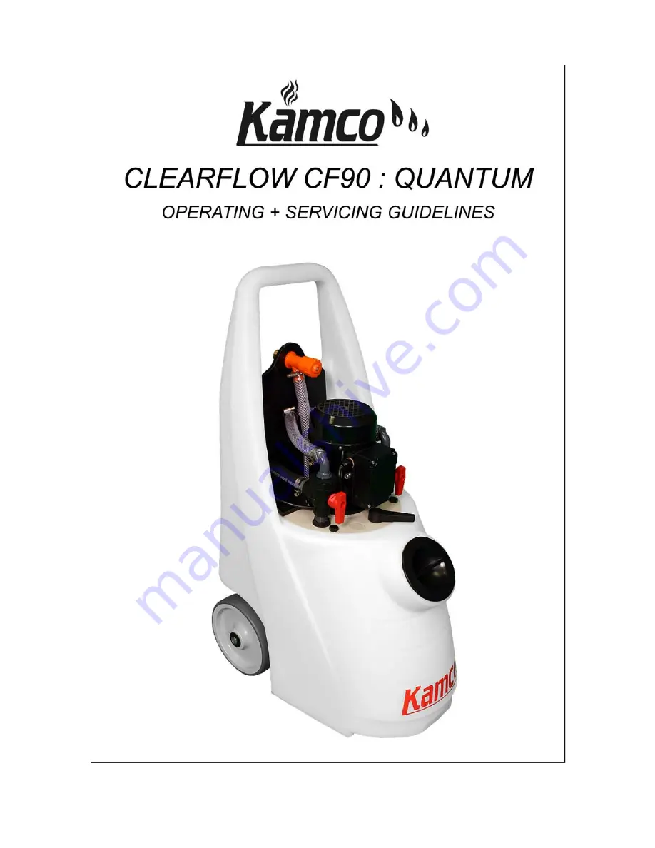 Kamco CLEARFLOW CF90: QUANTUM Скачать руководство пользователя страница 1