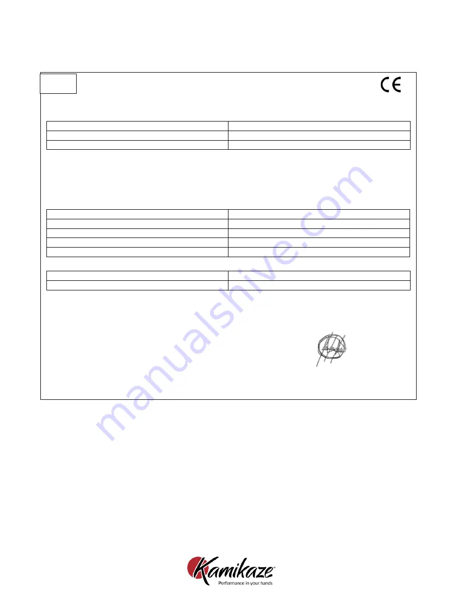 Kamikaze KVS5500 User Manual Download Page 25