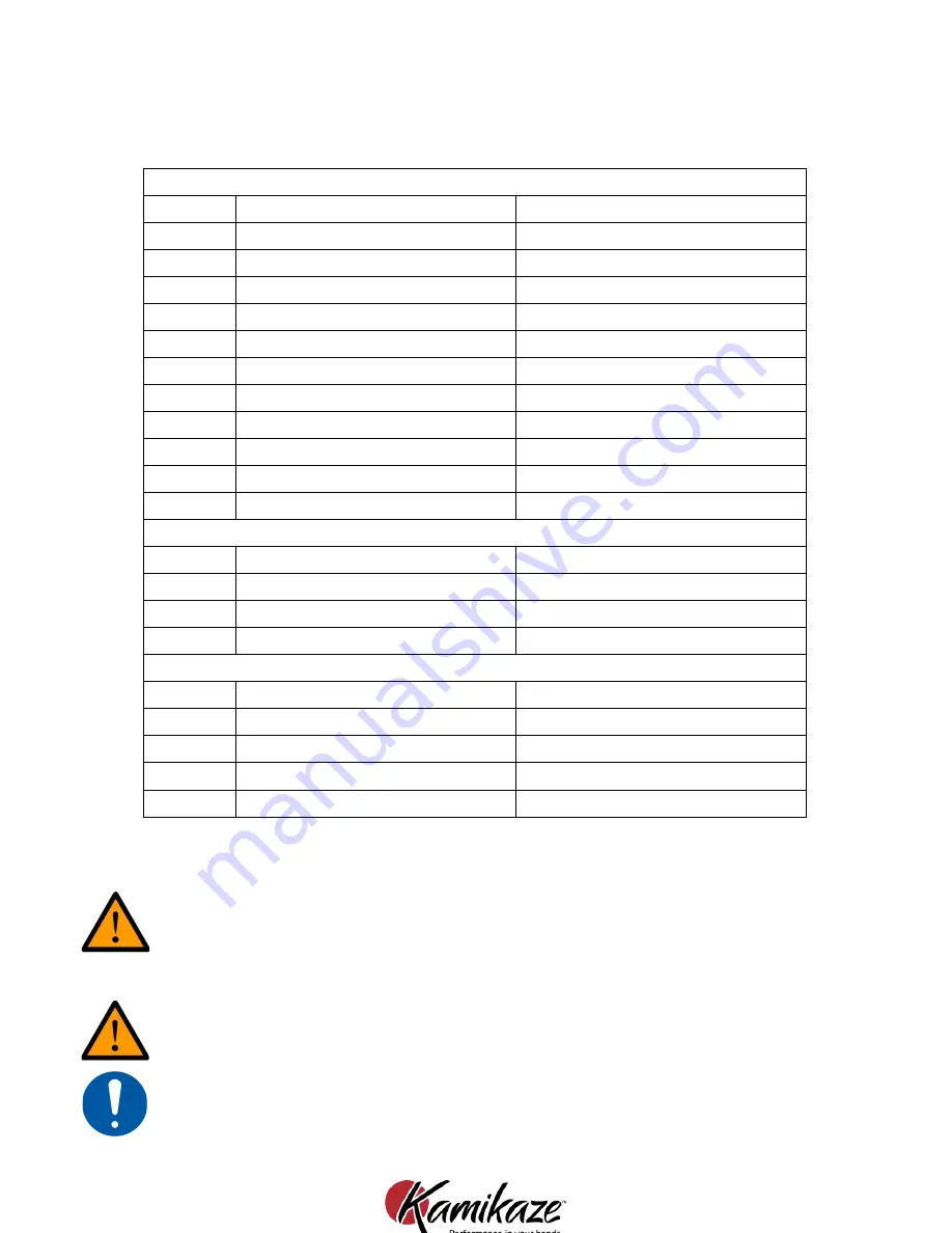 Kamikaze KVS5500 User Manual Download Page 35