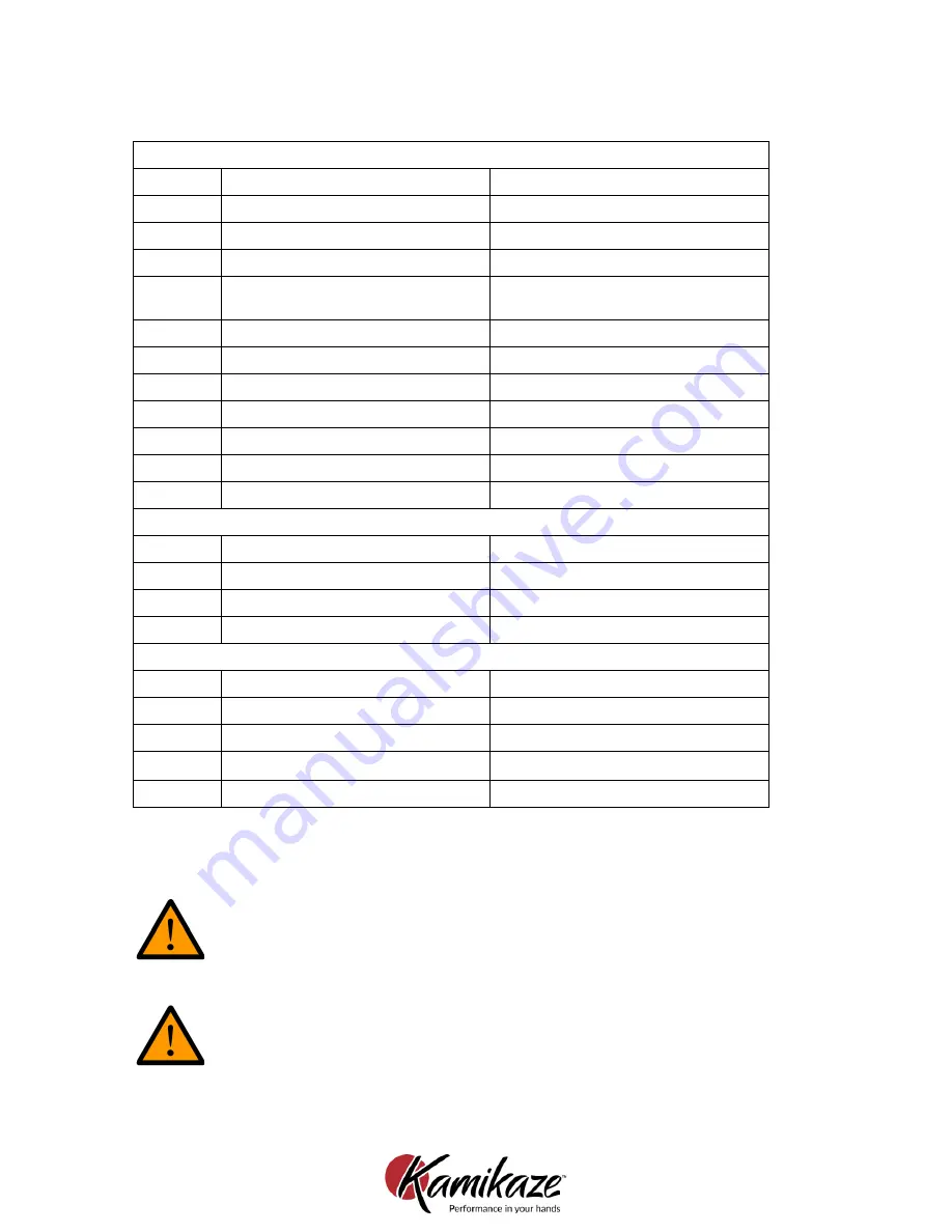 Kamikaze KVS5500 User Manual Download Page 59