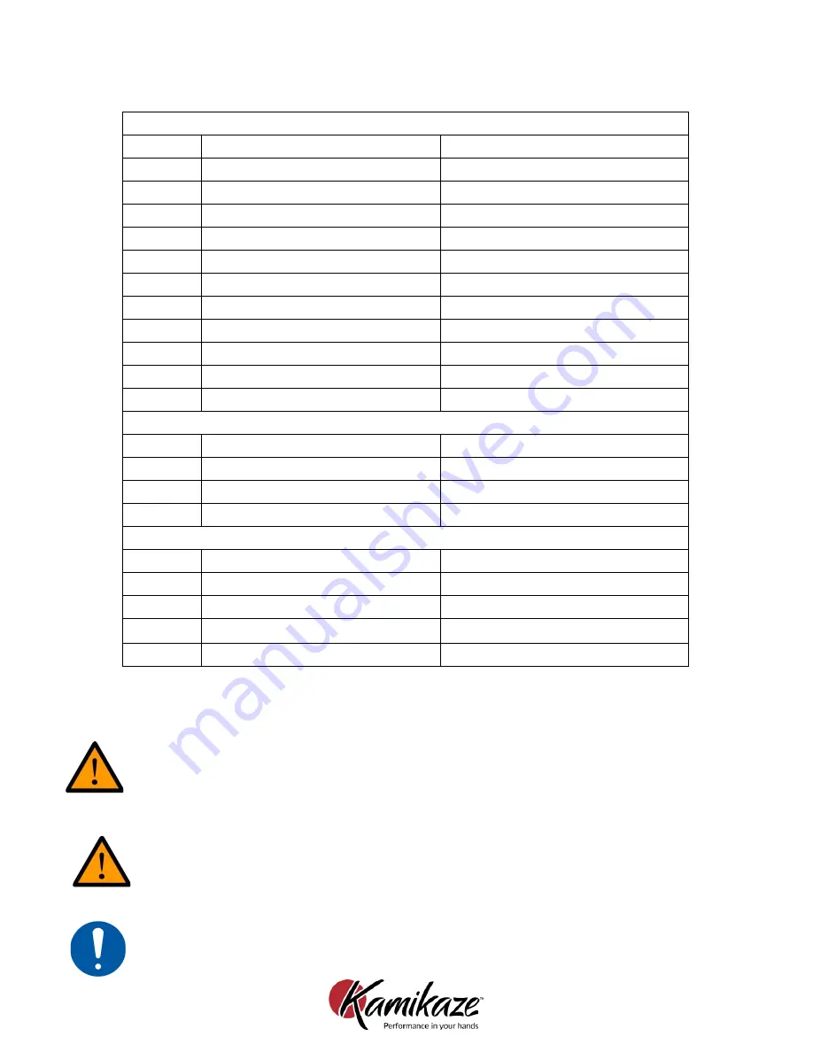 Kamikaze KVS5500 User Manual Download Page 83