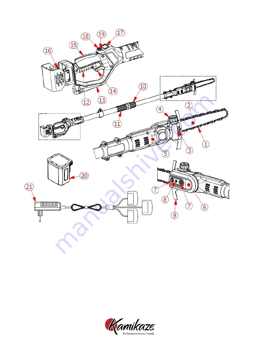 Kamikaze KVS7000P User Manual Download Page 40