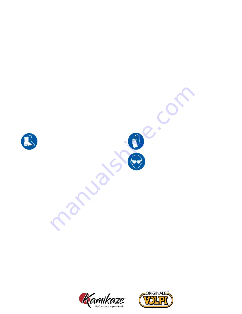 Kamikaze ORIGINALE VOLPI KV390 Скачать руководство пользователя страница 6