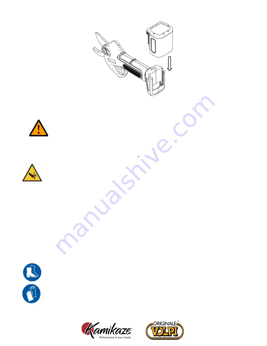 Kamikaze ORIGINALE VOLPI KV390 User Manual Download Page 57