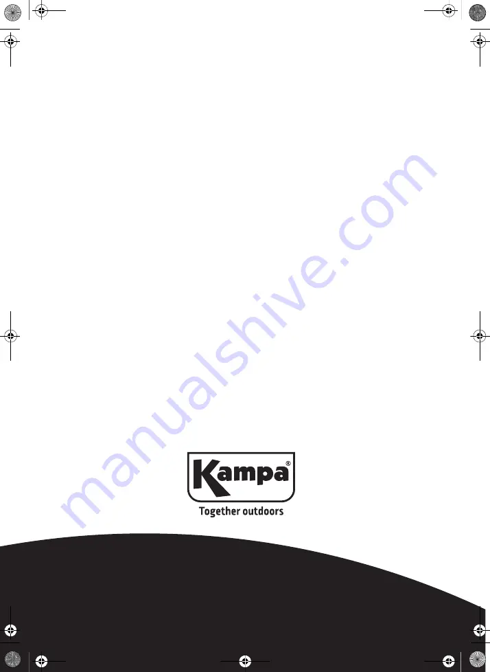 Kampa Cascade Operating Manual Download Page 60