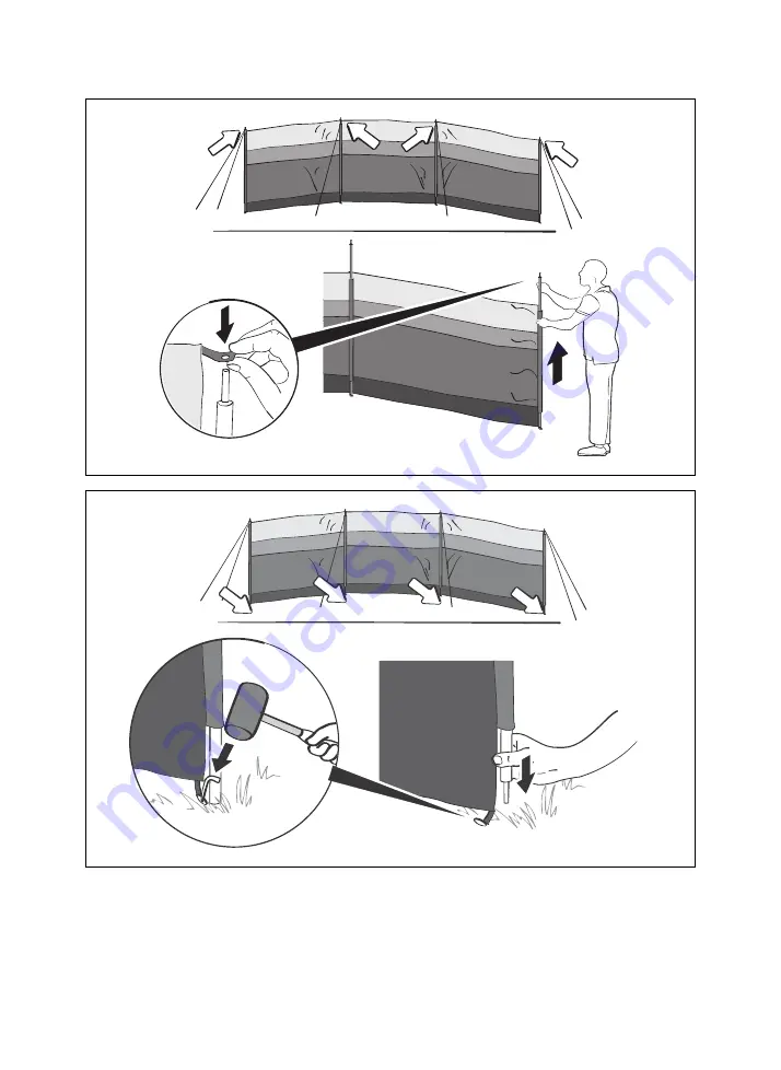 Kampa Fern Green Installation Manual Download Page 4