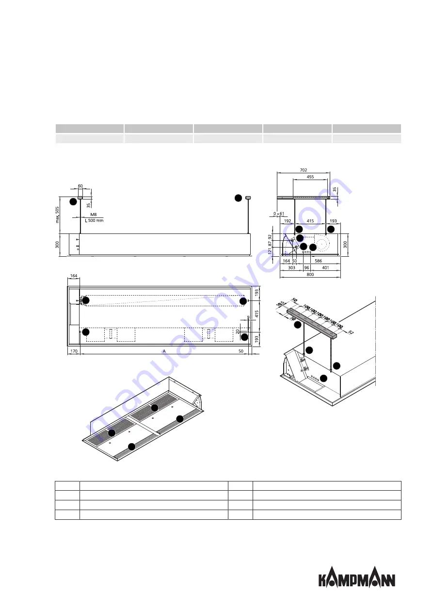 Kampmann Tandem Series Assembly, Installation And Operating Instructions Download Page 19