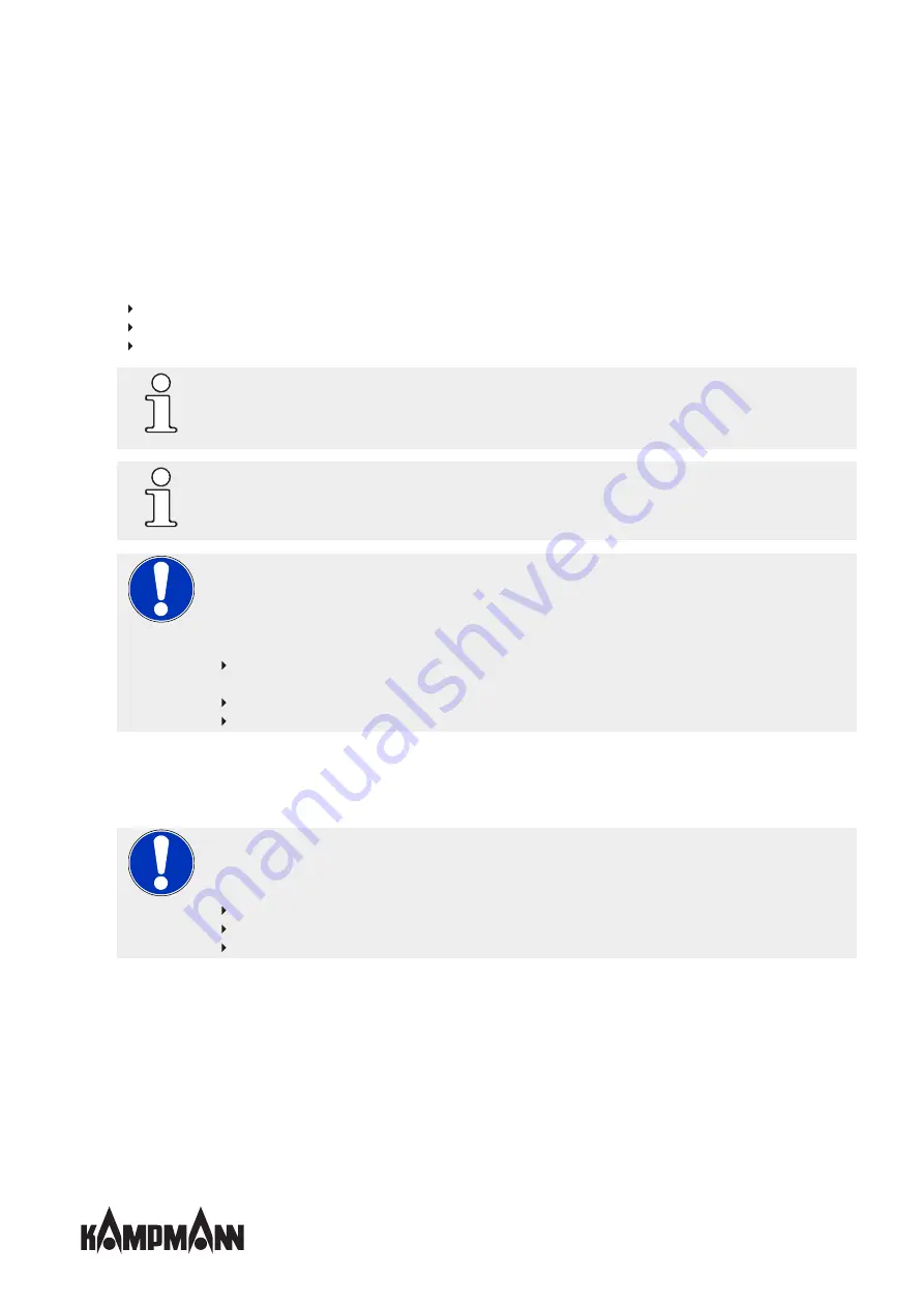 Kampmann Venkon XL UL Assembly, Installation And Operating Instructions Download Page 10