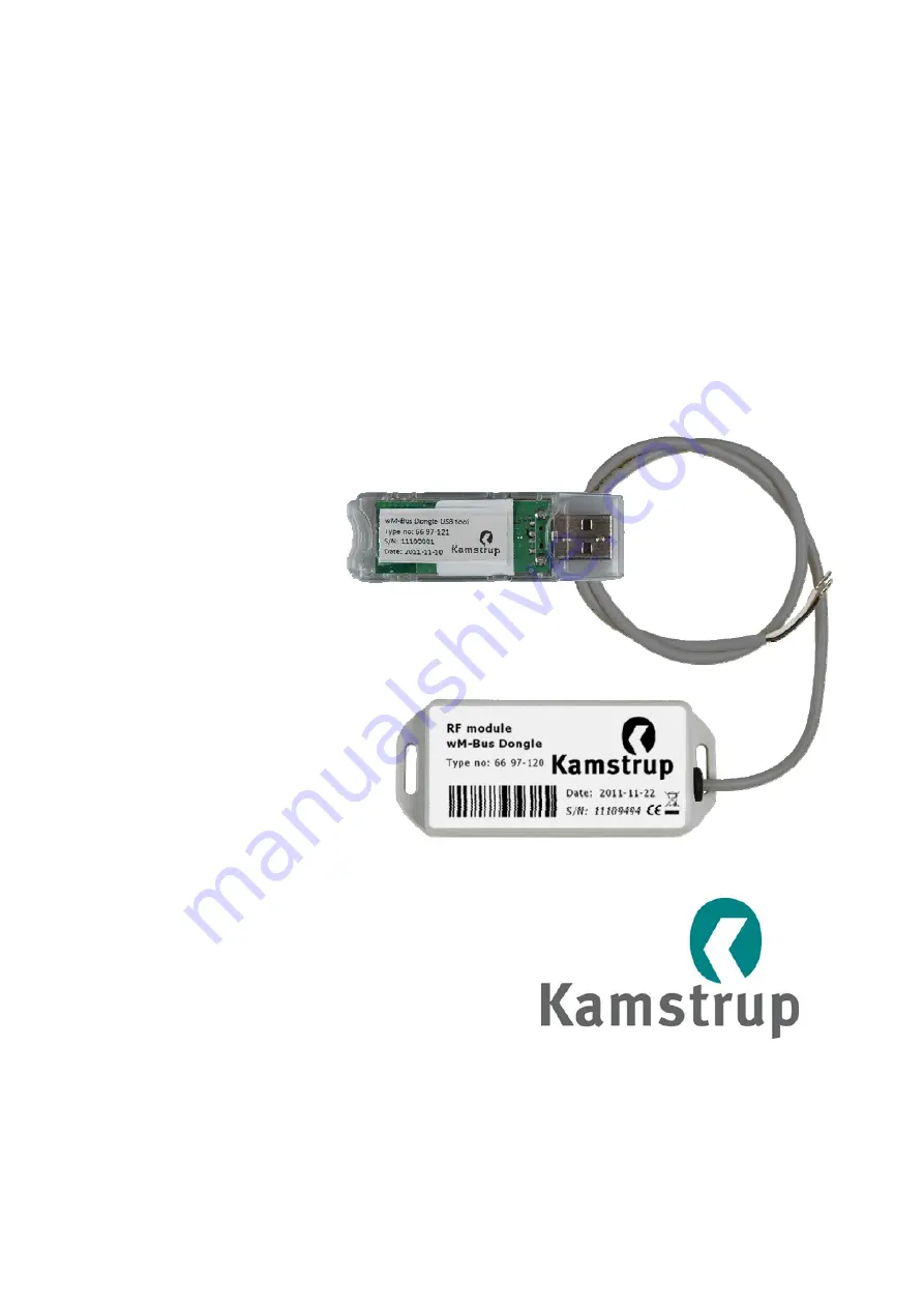 Kamstrup 66 97-120 User Manual Download Page 1