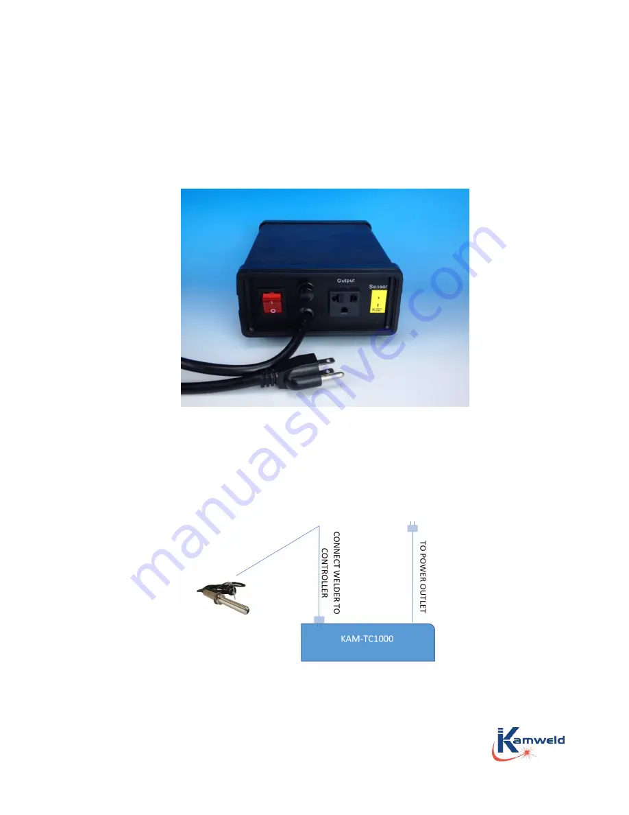 KAMWELD KAM-TC1000 Operation & Instruction Manual Download Page 4