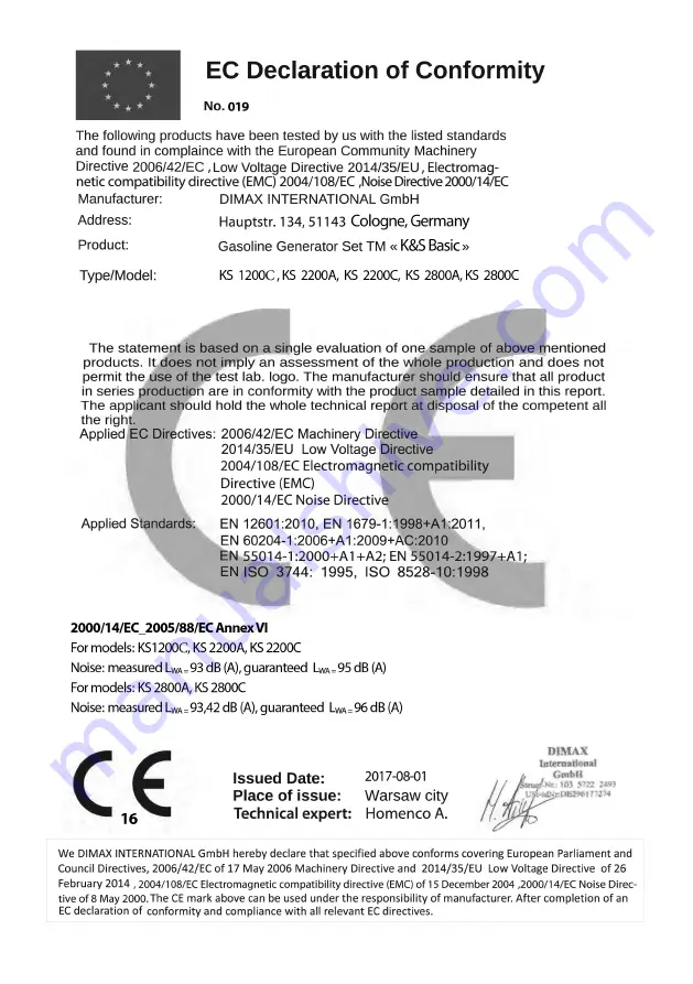 K&S BASIC KS 2200A Скачать руководство пользователя страница 22