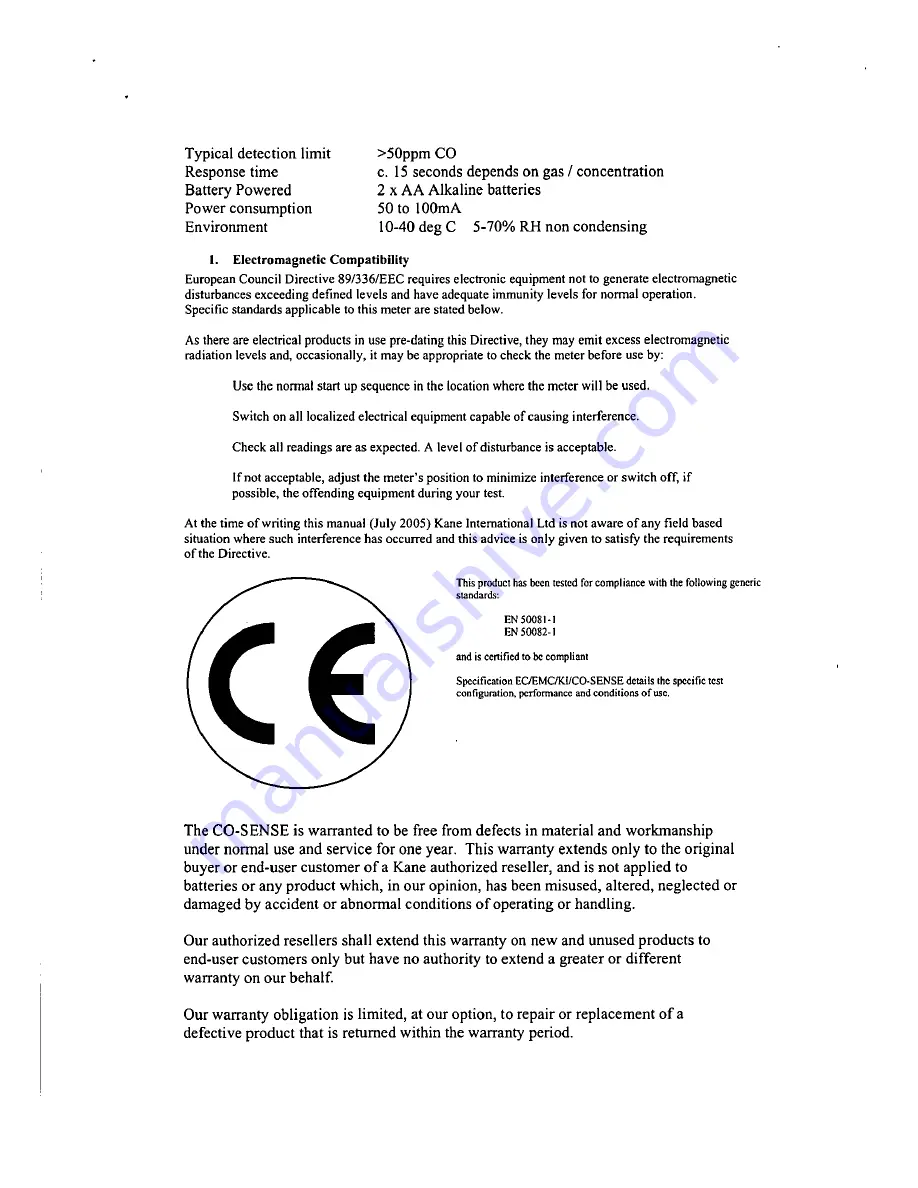 Kane Co-Sense Скачать руководство пользователя страница 19