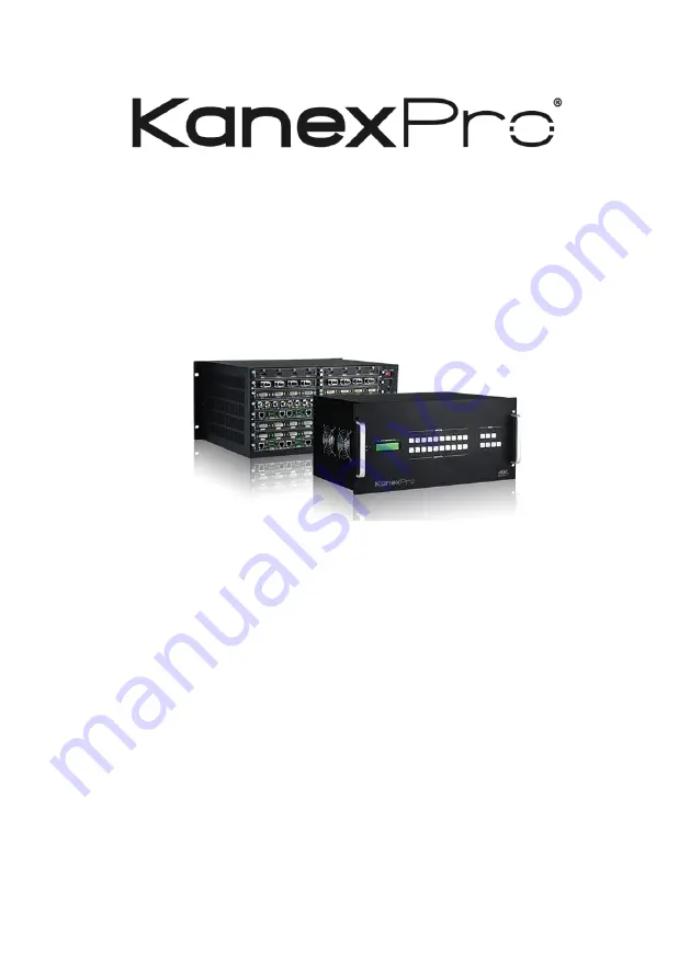 KanexPro HDMMX3232-4K User Manual Download Page 1