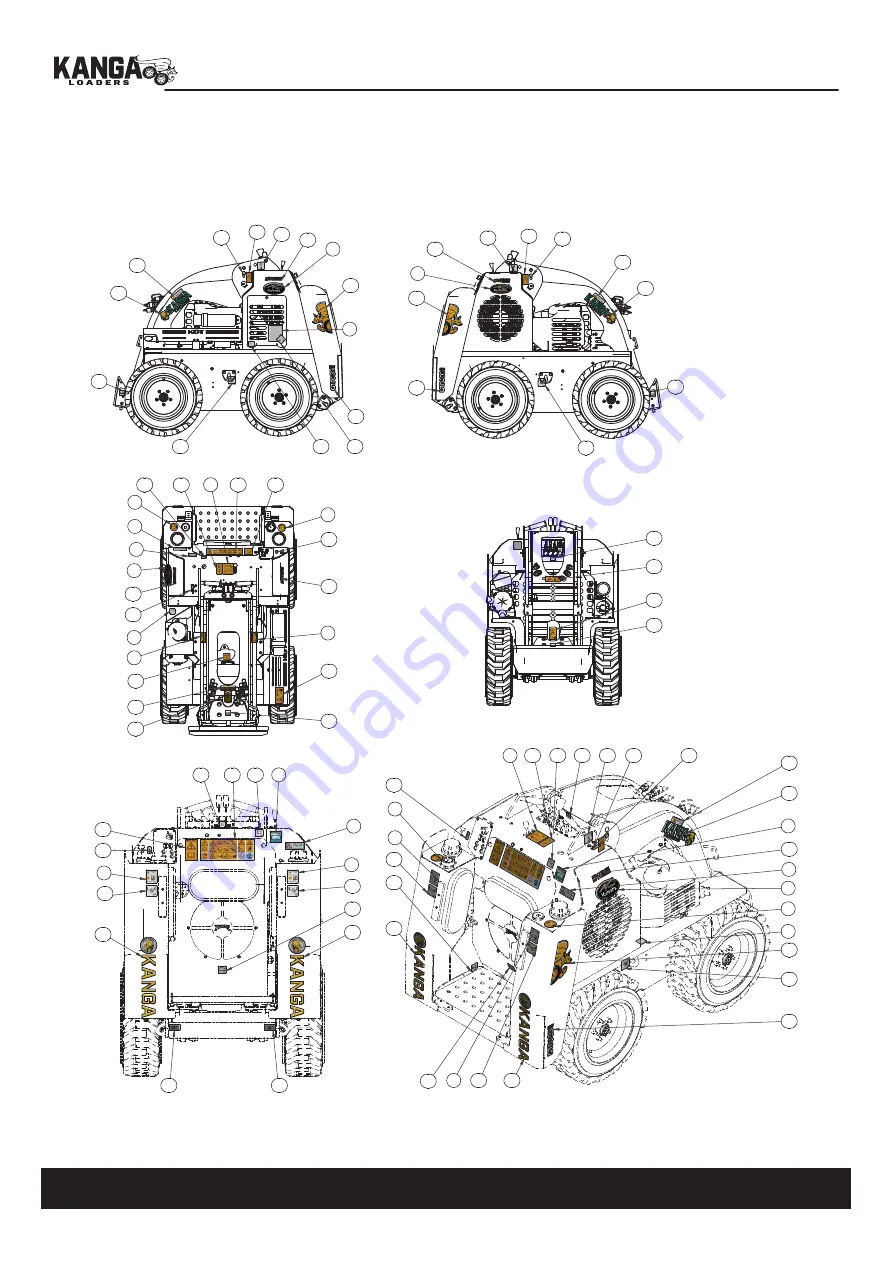 Kanga 216 Series Operator'S Manual Download Page 90