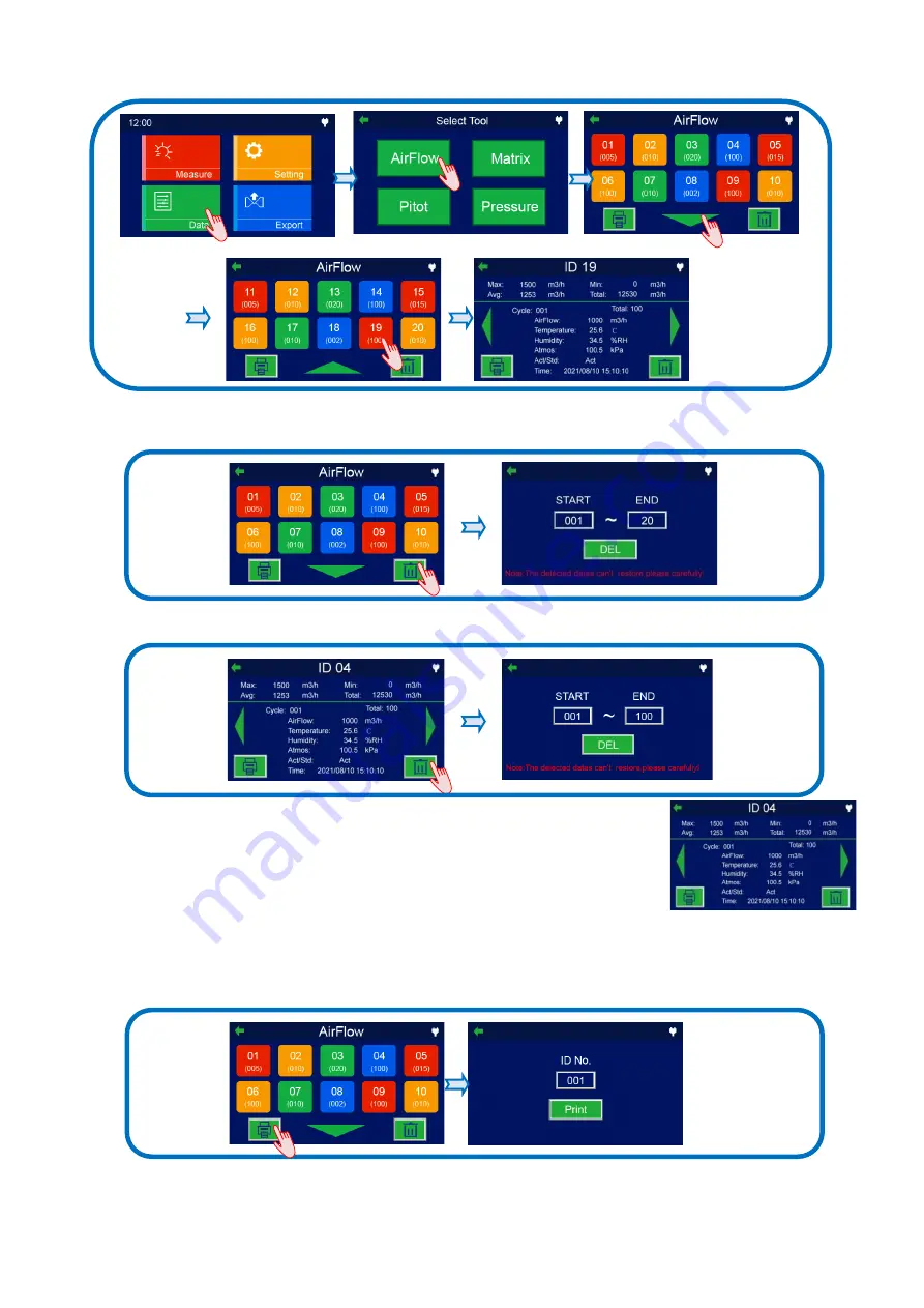 Kanomax TABmaster 6720 Instruction Manual Download Page 22