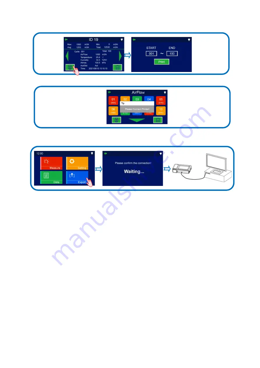 Kanomax TABmaster 6720 Instruction Manual Download Page 23