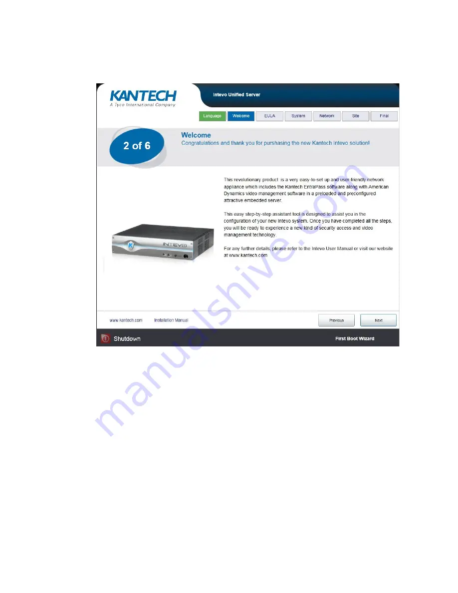 Kantech Intevo Compact Installation Manual Download Page 10