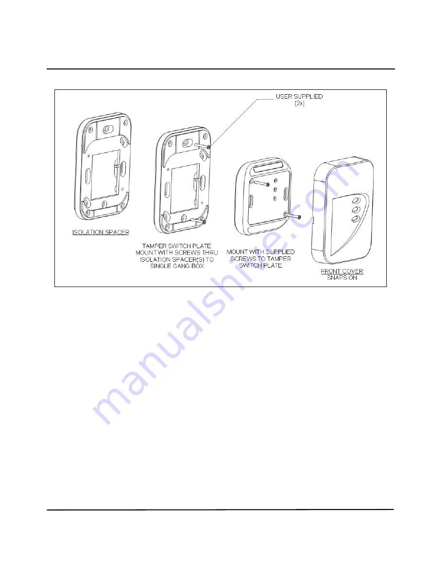 Kantech P345MTR Installation Manual Download Page 9