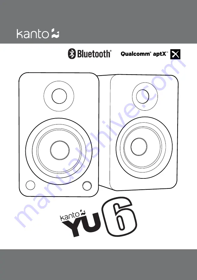 Kanto YU6MW User Manual Download Page 1