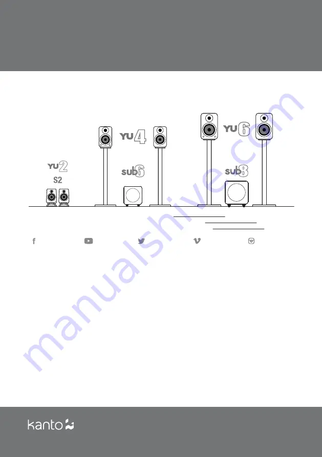 Kanto YU6MW User Manual Download Page 12