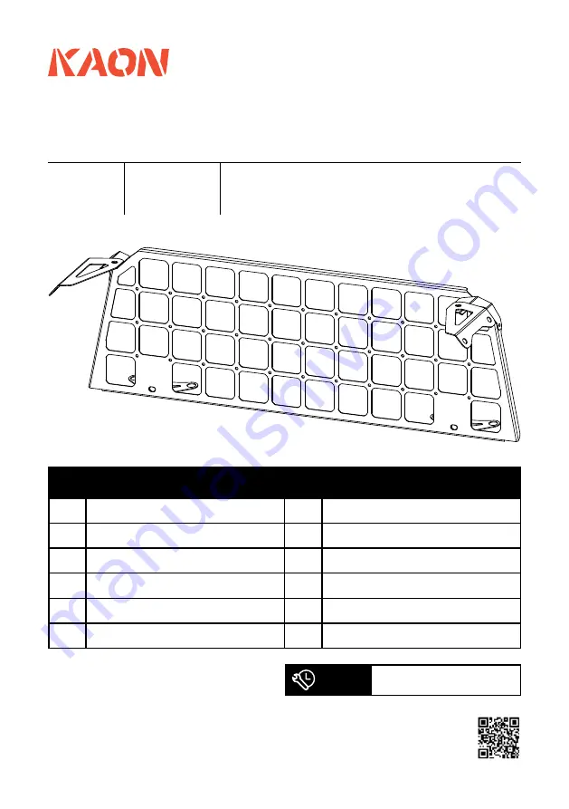 Kaon KS0606 Manual Download Page 1