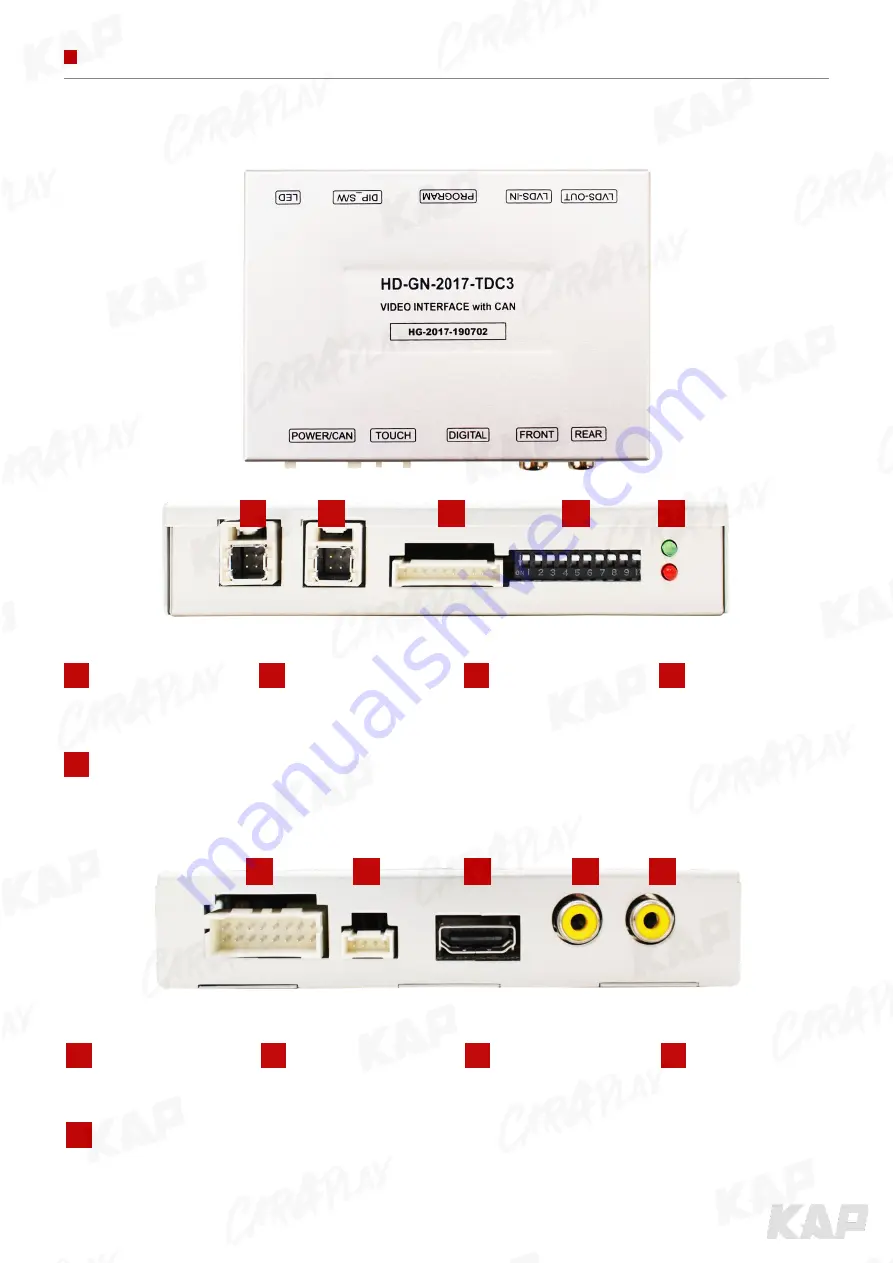 KAP HYUNDAI-KIA 10 w Instruction Manual Download Page 5