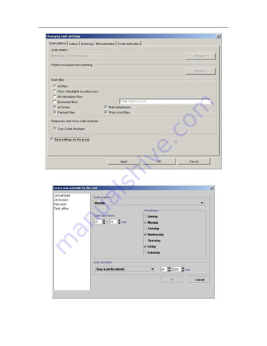 KAPERSKY ANTI-VIRUS 5.6 - FOR MICROSOFT ISA SERVER 2000 ENTERPRISE EDITION Administrator'S Manual Download Page 49