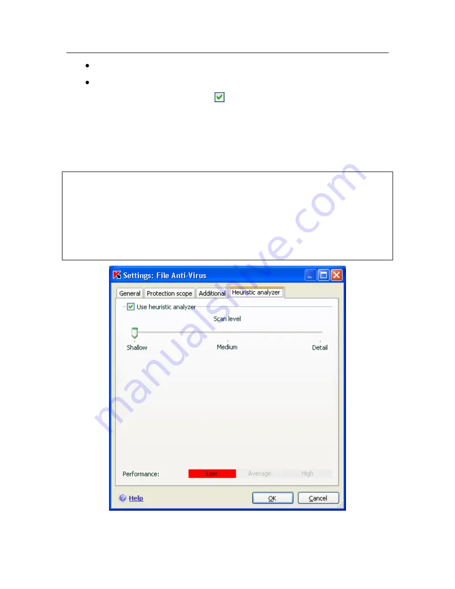 KAPERSKY ANTI-VIRUS 7.0 User Manual Download Page 83