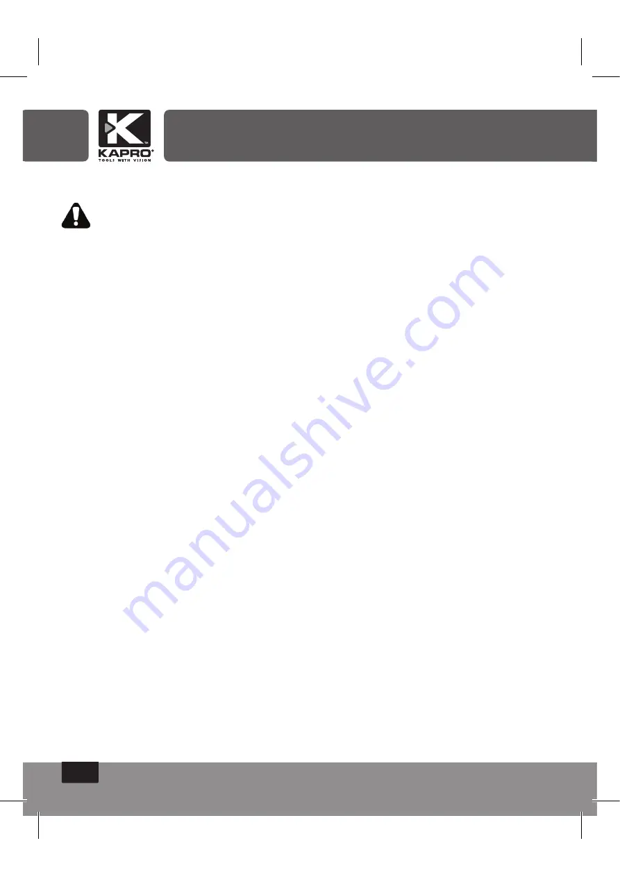 Kapro 58703 User Manual Download Page 88