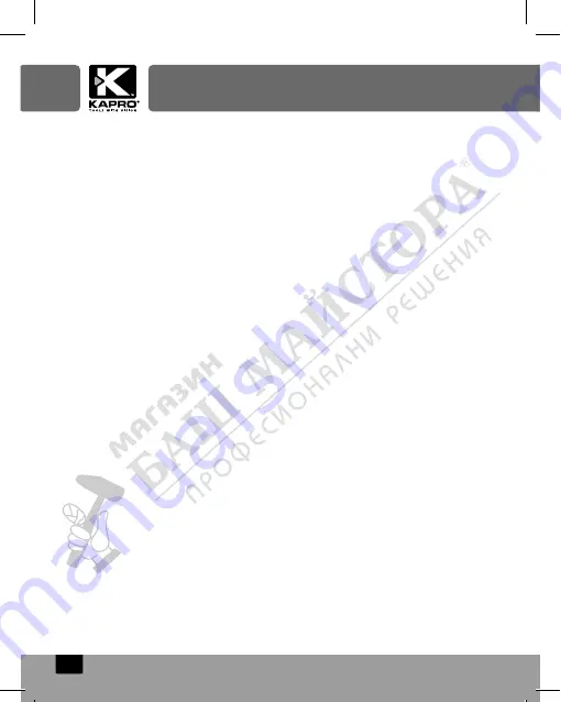 Kapro 872 GREEN User Manual Download Page 10