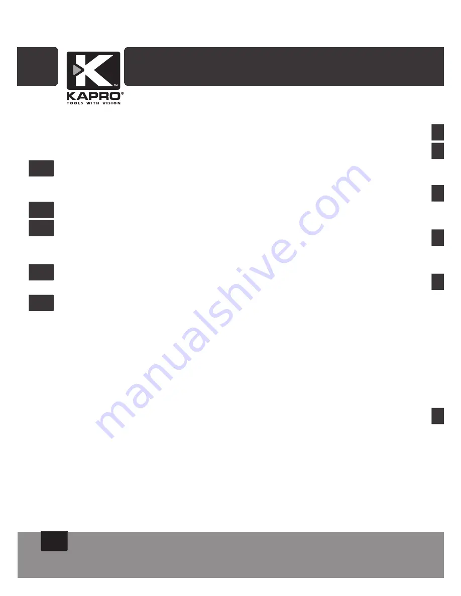 Kapro Prolaser 894 Visi-Cross User Manual Download Page 29